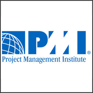 PMI logo: Project Management Institute affiliation for disciplined leadership in lean projects
