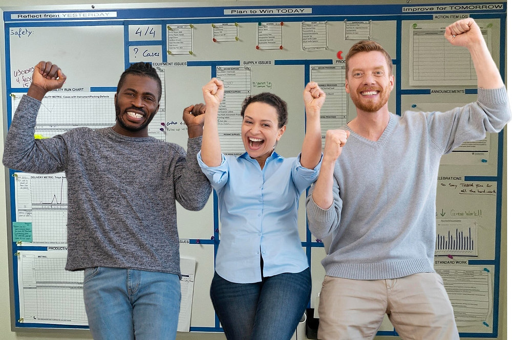 Success at the Frontline with employee engaged and finding purpose