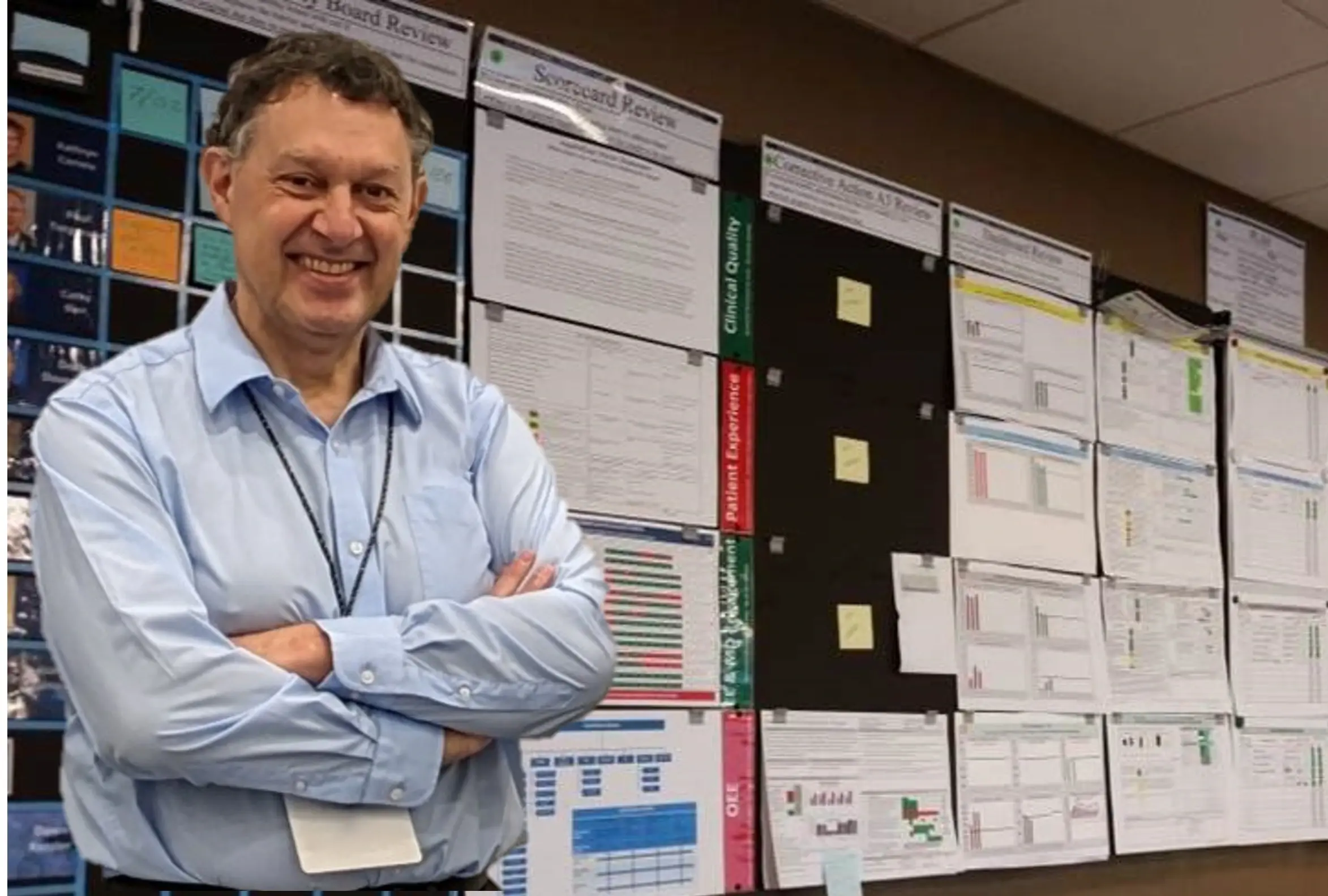 Executive aligning strategy with daily actions for disciplined leadership.